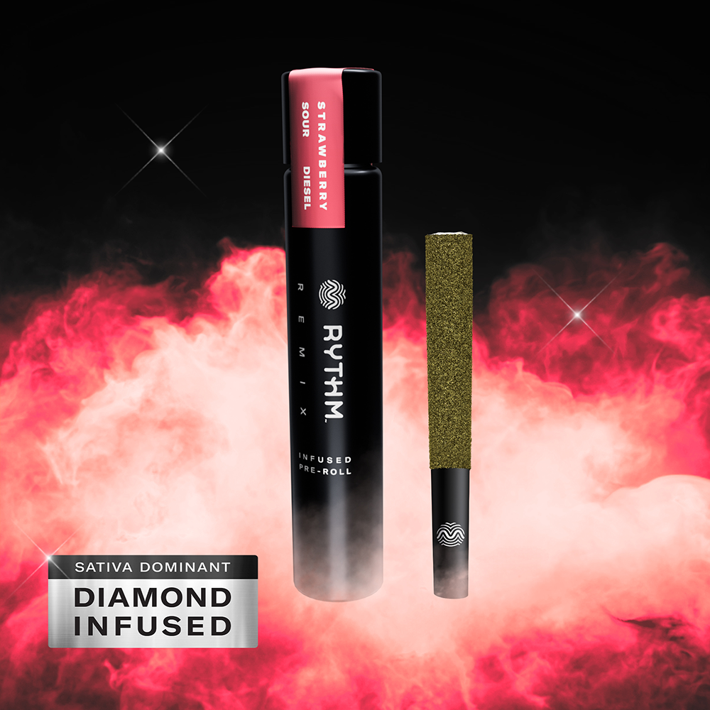 Strawberry Sour Diesel infused single