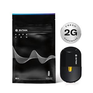 RYTHM - Rythm | Brownie Scout | Live Resin Vape Pen | Indica | 2000mg