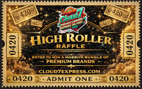 420 HIGH ROLLER RAFFLE TICKET