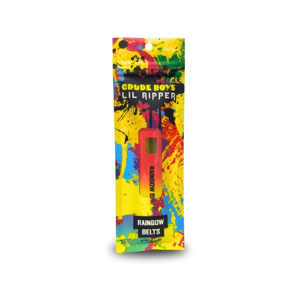 CRUDE BOYS - Rainbow Belts 1g Lil Ripper Disposable - CRUDE BOYS Main Image