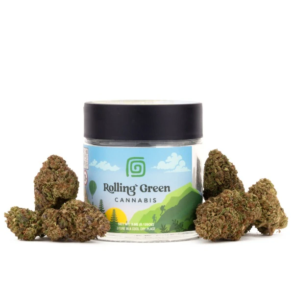 Rolling Green - Rainbow Belts | Flower | 3.5g | Rolling Green Main Image