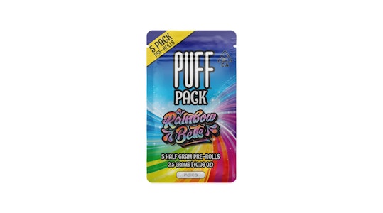 PUFF - Puff | Rainbow Belts (I) 29% THC |5pack 2.5G Preroll