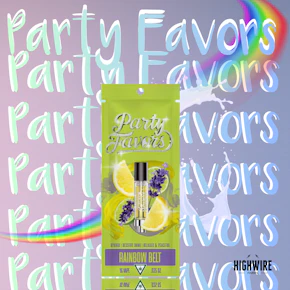 Party Favors Cart Rainbow Belt 1g