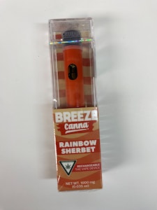 Breeze - Breeze Canna  | Rainbow Sherbet | 1g Vape Cart