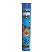 PUFF - Rainbow Cookies x LA Kush Cake -1g Bubble Hash Infused Prerolls