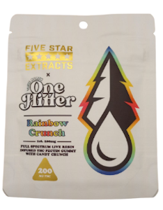FIVE STAR EXTRACTS - Five Star Extracts- Rainbow Crunch 200mg Live Resin