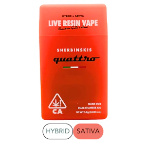 Sherbinskis - Sherbinskis - Quattro - Rainbow Gello x Acai - RTU - 1.0g