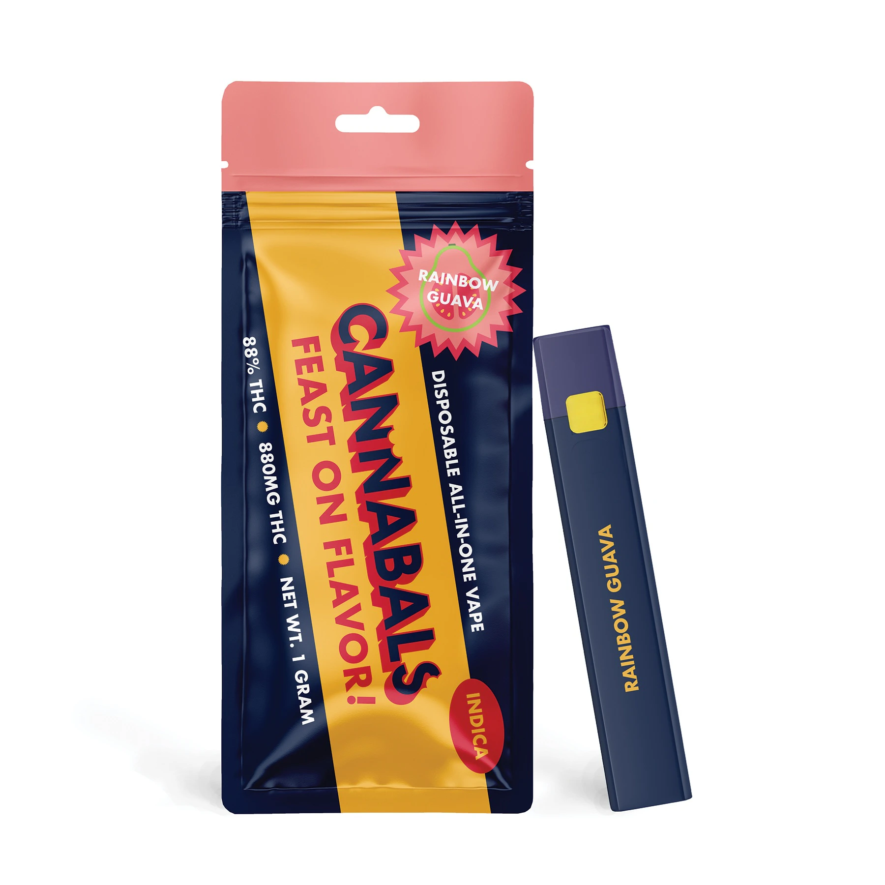 Cannabals - Rainbow Guava | AIO | 1g | Cannabals Main Image