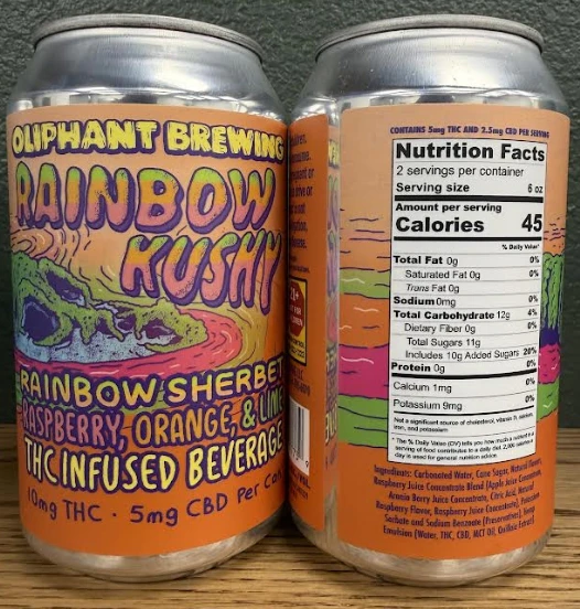 Oliphant Brewing - Oliphant Brewing | Rainbow Kushy | Drinks Main Image
