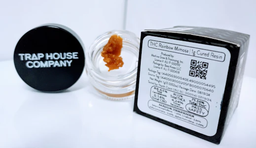 TRAP HOUSE - THC Rainbow Mimosa | 1g Cured Resin