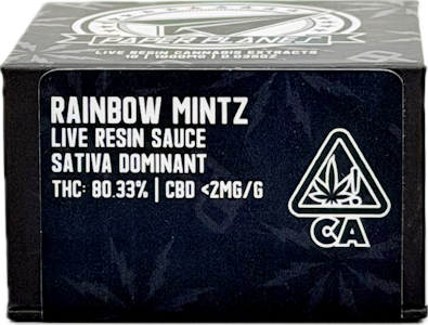 Paper Planes - Rainbow Mintz 1g Live Resin Sauce - Paper Planes