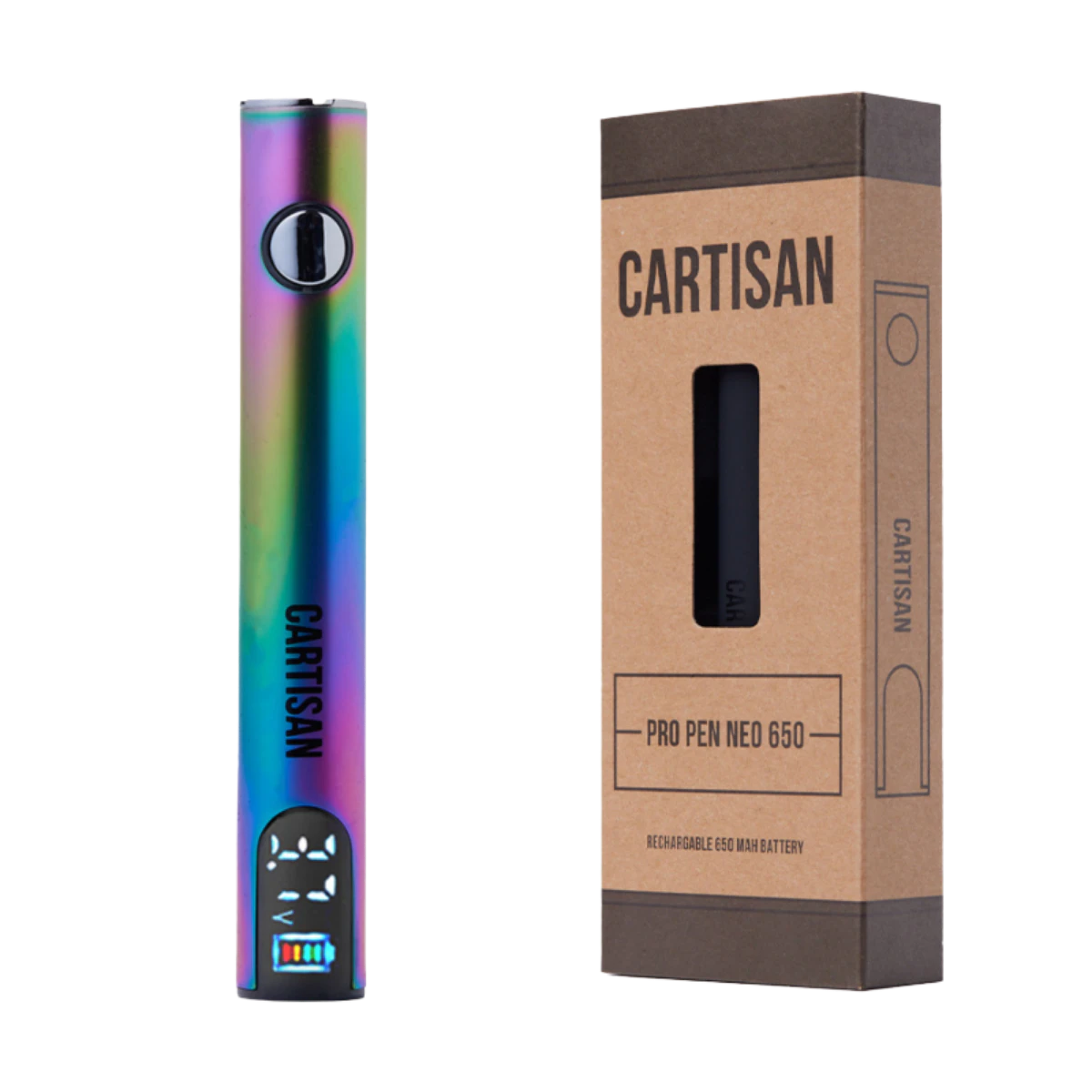 CARTISAN - Rainbow Pro Pen Neo 650 | 510 Battery | Cartisan Main Image