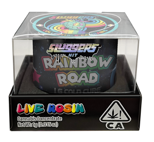 Sluggers | Live Rosin | Rainbow Road | 1g