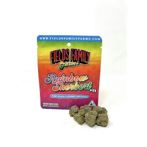 FIELDS FAMILY FARMZ - Fields Family Farmz Rainbow Sherbert Flower 3.5g