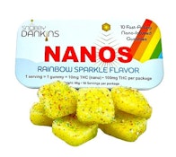 Sour Rainbow Sparkle | Gummies | 100mg/10 Pieces | Snobby Dankins