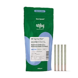 MFNY - Rainbow Beltz 2.0 x Rainbow Beltz 2.0 | Infused Pre-roll | 0.75g 4-pack | MFNY
