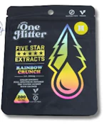 True North Five Star Extracts One Hitter -Gummies-Rainbow Crunch- Hybrid-200mg THC