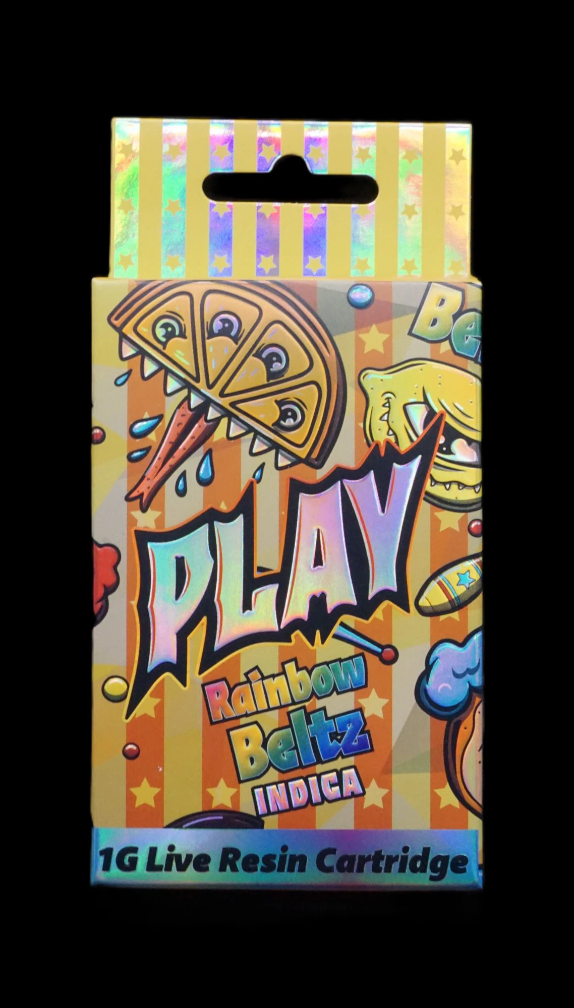 Play Michigan - PLAY - Rainbow Belts - 1g Infused Live Resin Cart Main Image