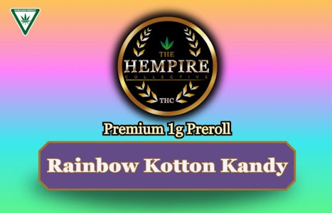 THC - Premium Preroll - THC (1G) | Rainbow Kotton Kandy 