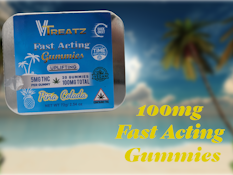 VTreatz | Fast Acting Pina Colada Gummies | 20PK