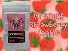 Gaston VT'SOURs | Sour Strawberry Gummies | 20PK 