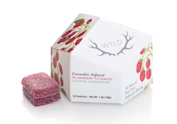 WYLD - Raspberry Sativa Gummies 100mg
