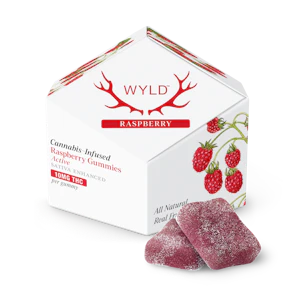WYLD - Raspberry Gummies | 10pc 100mg (THC)