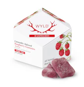 Raspberry | Gummies | 100mg/10 Pieces | Wyld