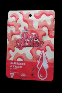 True North - 200mg Raspberry & Cream One Hitter THC Vegan Gummy