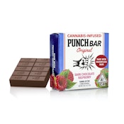 Raspberry Dark Chocolate Solventless PunchBar 100mg