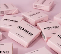 Raspberry Gum