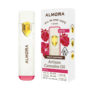 Raspberry Haze (S) | 1g Fruit Live Resin AIO | Almora
