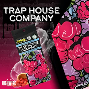 Trap House Co. Distillate Disposable Raspberry Kush 1g