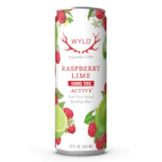 Wyld | Raspberry Lime Sparkling Waters 10mg THC