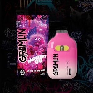 Gramlin - GRAMLIN: Raspberry OG 1g Disposable (I)