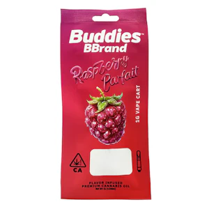 Buddies - Buddies - Bbrand - Raspberry Parfait - Vape Cart - 1.0g