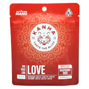 Kanha - NANO FX - LOVE Raspberry Rose - Gummies - 20pk - 100mg