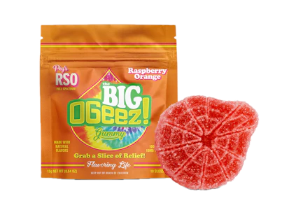 Ogeez! - Raspberry Orange Peg's BIG RSO 100 mg