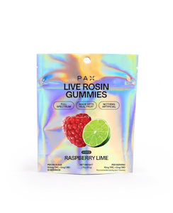 PAX - Raspberry Lime | Live Rosin Gummies