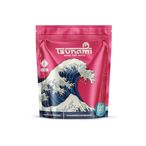 TSUNAMI - TSUNAMI - RASPBERRY RIPTIDE 600 MG GUMMIES