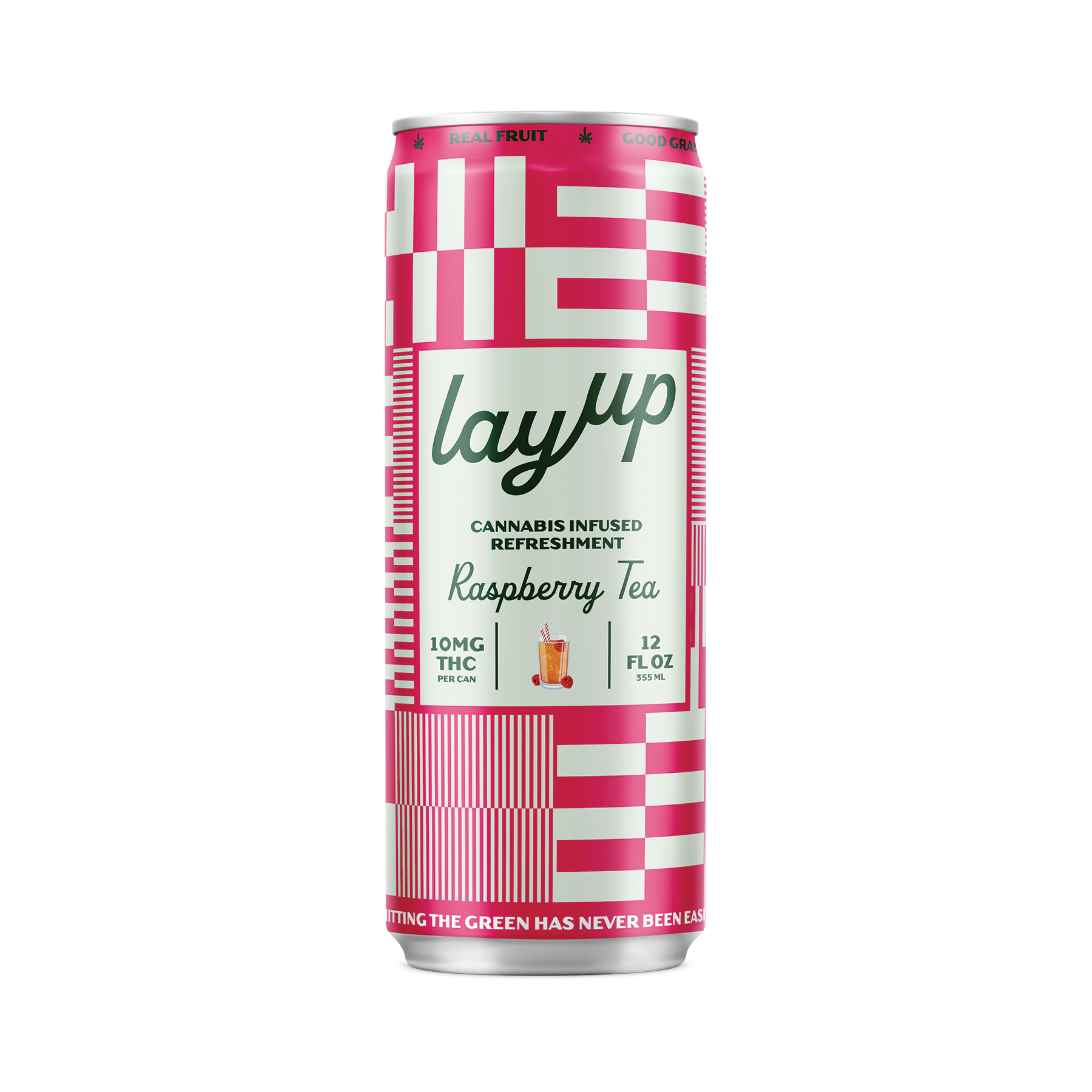 LayUp | Driinks | Raspberry Tea | 10mg | 12oz