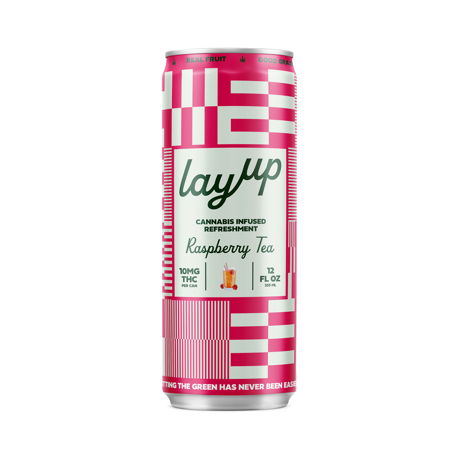 Layup - Layup - Raspberry Tea - 12oz Single Can (10mgTHC/Can) Main Image