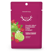 Raspberry Lime Gummy | 200mg 1:1 (THC:CBD)