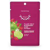 WyldOnes Raspberry Lime 100mg THC Indica