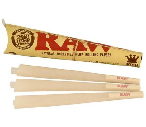 RAW - Classic Cones | King Size 3pk Main Image