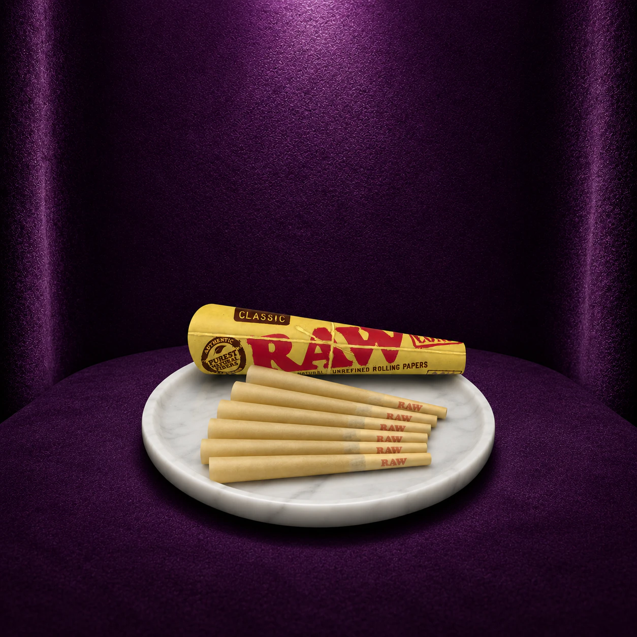 RAW - RAW Classic 1 1/4 Cones - 6 Pack Main Image