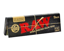 Classic Black - Rolling Papers - 1-1/4 - Raw