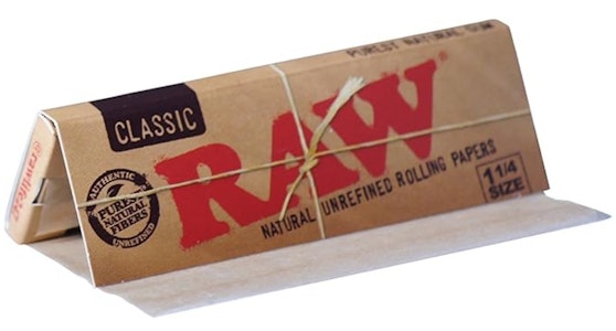 Raw - 1 1/4 Raw, Rolling Papers, 50pk