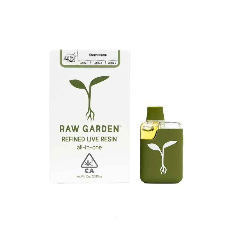 Raw Garden - Raw Garden - Banana Diesel Live Resin - AIO - 1g Main Image