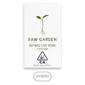 Raw Garden - Live Resin - Rose Sorbet - Vape Cart - 0.5g